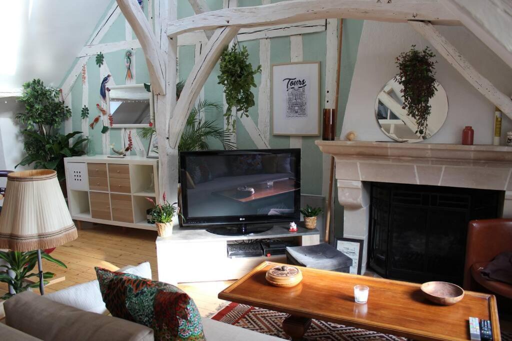 Charmant Appartement Vieux Tours Ngoại thất bức ảnh